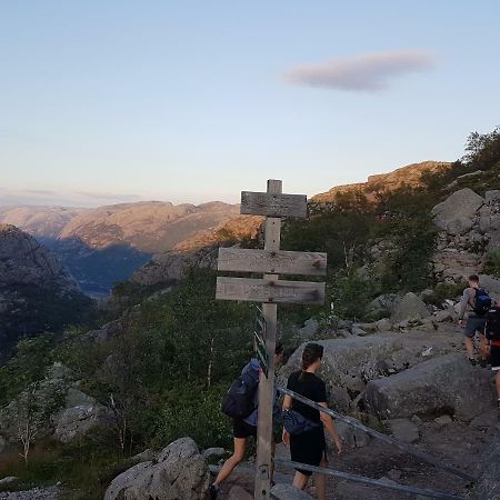 A Pousada Camping Landa Park Forsand Exterior foto
